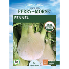 Fennel Organic Seeds, 625mg
