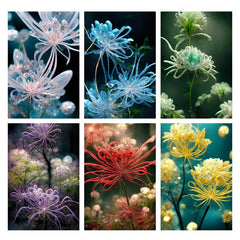 Colorful Spider Lilies- Easy Care