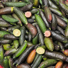 FRESH Caviar Limes (Finger Limes) RARE FRUIT- California Grown