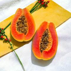 Red Heart Creamy Papaya Seeds Rich Sweet and Nutrient Packed Fruits