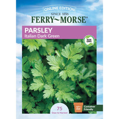Parsley, Italian Dark Green Seeds, 1.8g