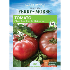 Tomato, Cherokee Purple Heirloom Seeds, 400mg