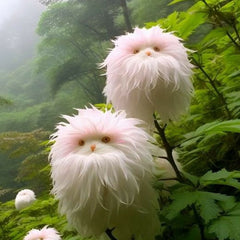Cat's Eye Dazzle and Pink Long Hair Seeds