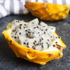Yellow Dragon Fruit Seed Rare Color Pitaya Fruit Sweet Juicy Fruits Rich in Vitamin