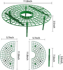 Iceyyyy 5 Pack Strawberry Plant Support - Strawberry Growing Racks with 4 Sturdy Legs - Strawberry Growing Frame Keep Berries Clean