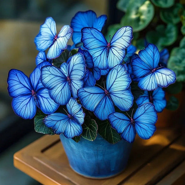 Butterfly Begonia Starry Blue