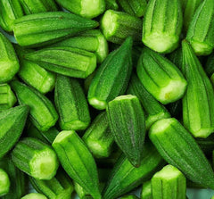 Okra Seeds for Planting - Plant & Grow Blondy Okra in Home Outdoor Garden - Heirloom & Non GMO - Planting Instructions for Abundant Harvests, Great Gardening Gift, 1 Packet 20Seeds