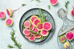 Watermelon Radish Seeds for Planting Heirloom Non GMO Packets 100 Seeds - Plant & Grow Radish in Home Outdoor Garden, Great Gardening Gift - 1 Packet