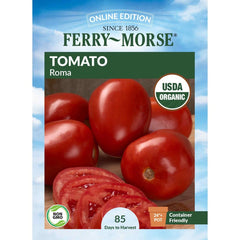 Tomato, Roma Organic Seeds, 300mg