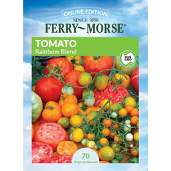 Tomato, Rainbow Blend Heirloom Seeds, 400mg