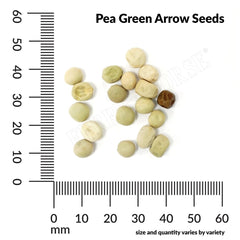 Pea, Green Arrow Organic Seeds, 14g