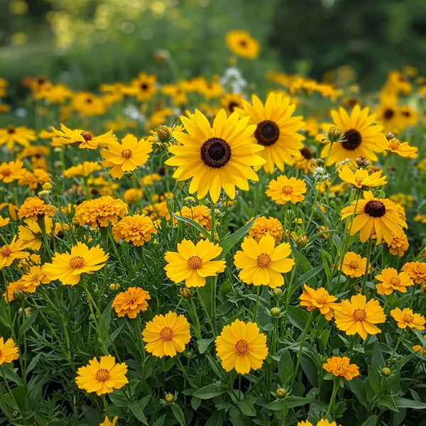 Yellow Mix Bulk Flower Seeds, 1lb