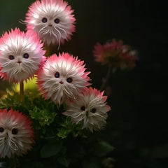 2025 New🔥Red Cat face flower Seeds