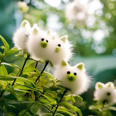 🔥Amazing Plants! 🌈🐱Cat's eye dazzle×Pink long ears cat