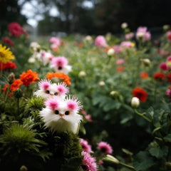 🐱🐱Cat's eye Dazzle Flower×Cute Pink Flower Seeds