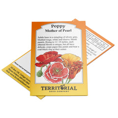 Mother Of Pearl Poppy
