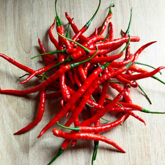 Hot Pepper Seeds (Organic) - Cayenne Long Red Thin