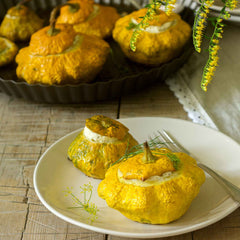 Squash Seeds (Summer) - Scallop Yellow Bush