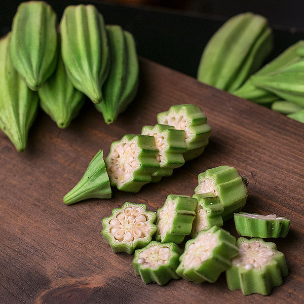 Star of David Okra Seeds