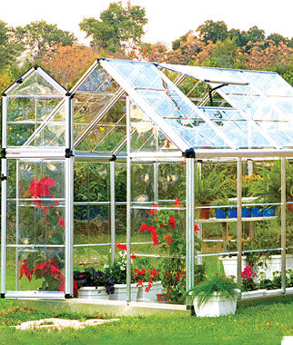 Snap N' Grow Greenhouse 6' x 8' - Plants Seeds