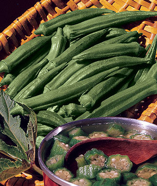 Okra, Clemson Spineless Organic - Plants Seeds