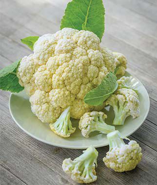 Cauliflower, White Corona Hybrid - Plants Seeds