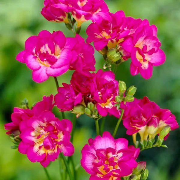 Purple Rain Freesia Bulbs Growing Bonsai Roots Rhizomes Corms Tubers Potted Planting Reblooming Fragrant Garden Species Blooms Flower Seeds Plant Gardening